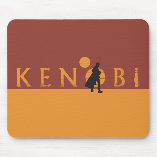 Obi_Wan Kenobi  Kenobi Tatooine Logo Mouse Pad