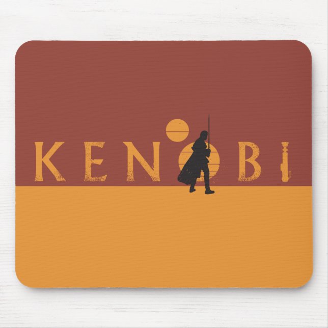 Obi-Wan Kenobi | Kenobi Tatooine Logo Mouse Pad (Front)