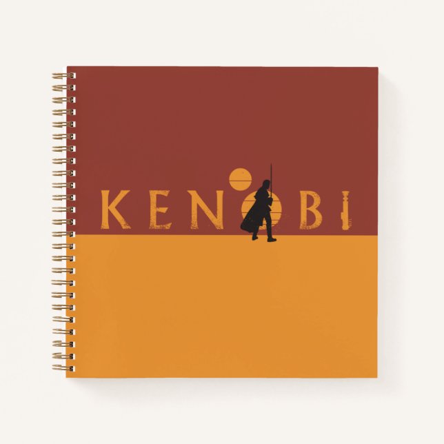 Obi-Wan Kenobi | Kenobi Tatooine Logo Notebook (Front)