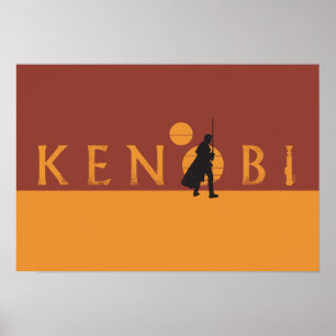 Obi-Wan Kenobi   Kenobi Tatooine Logo Poster