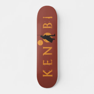 Obi-Wan Kenobi Kenobi Tatooine Logo Skateboard