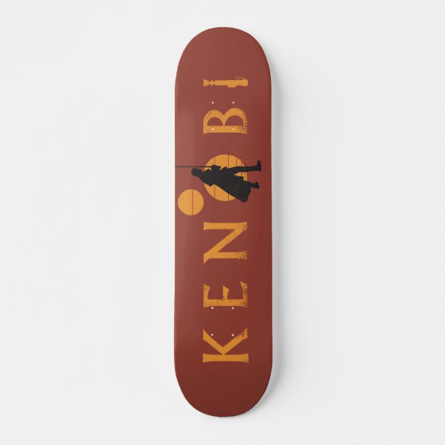 Obi-Wan Kenobi | Kenobi Tatooine Logo Skateboard (Front)