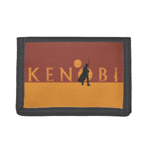 Obi-Wan Kenobi Kenobi Tatooine Logo Trifold Wallet