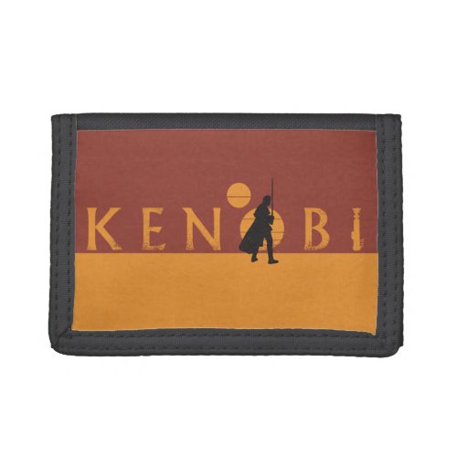 Obi_Wan Kenobi  Kenobi Tatooine Logo Trifold Wallet