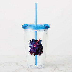 Obi-Wan Kenobi   Lightsaber Duel Illustration Acrylic Tumbler