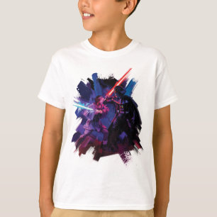 Obi-Wan Kenobi   Lightsaber Duel Illustration T-Shirt