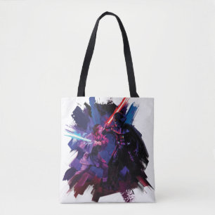Obi-Wan Kenobi   Lightsaber Duel Illustration Tote Bag