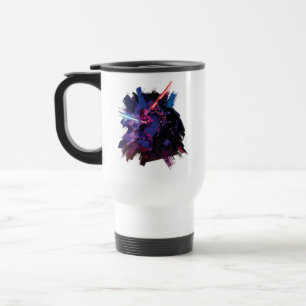 Obi-Wan Kenobi   Lightsaber Duel Illustration Travel Mug