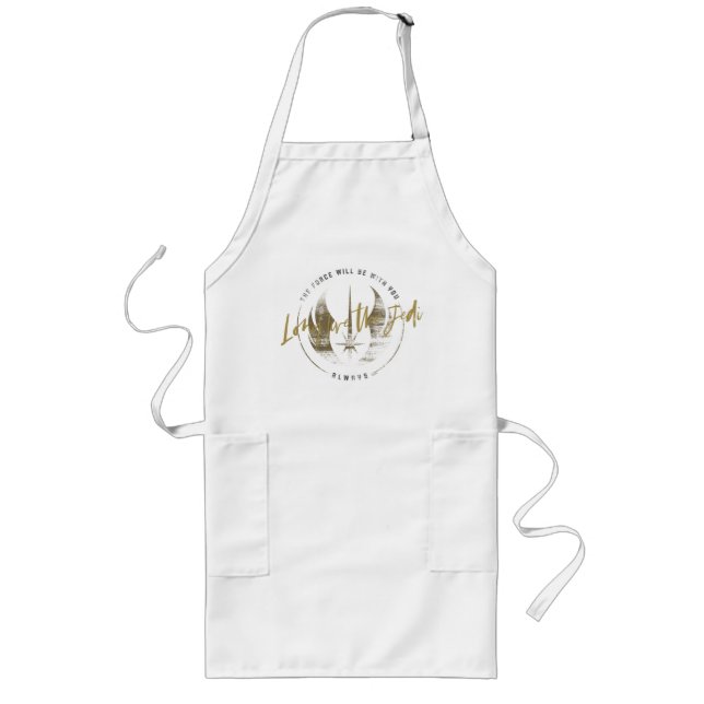 Obi-Wan Kenobi | "Long Live the Jedi" Insignia Long Apron (Front)