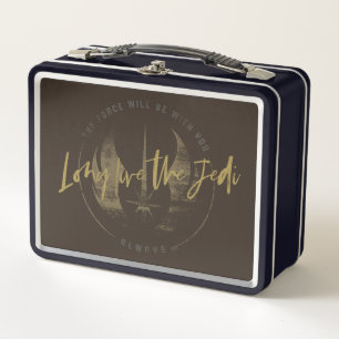 Obi-Wan Kenobi   "Long Live the Jedi" Insignia Metal Lunch Box