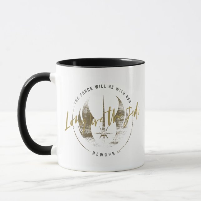 Obi-Wan Kenobi | "Long Live the Jedi" Insignia Mug (Left)