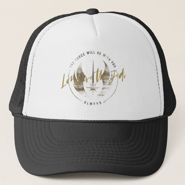 Obi-Wan Kenobi | "Long Live the Jedi" Insignia Trucker Hat (Front)
