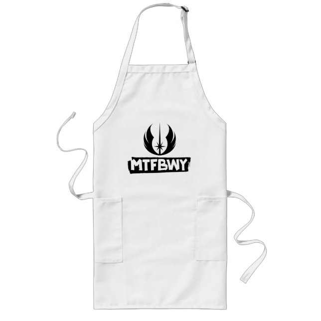 Obi-Wan Kenobi | May The Force Be With You Long Apron (Front)