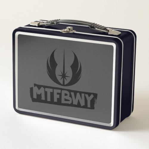 Obi_Wan Kenobi  May The Force Be With You Metal Lunch Box