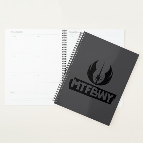 Obi_Wan Kenobi  May The Force Be With You Planner