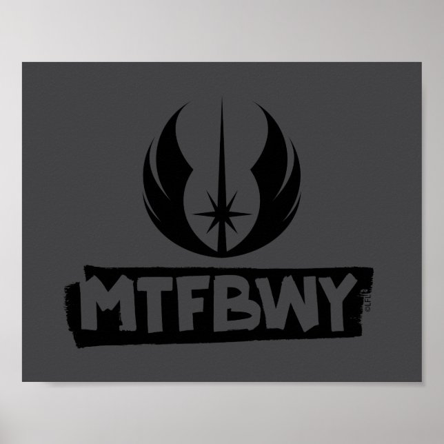 Obi-Wan Kenobi | May The Force Be With You Poster (Front)