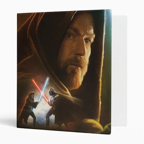 Obi_Wan Kenobi  Obi_Wan Duel Collage 3 Ring Binder