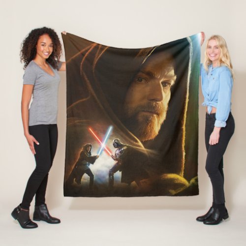 Obi_Wan Kenobi  Obi_Wan Duel Collage Fleece Blanket
