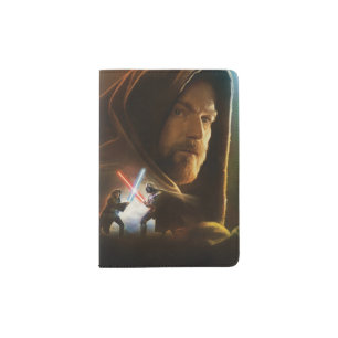 Obi-Wan Kenobi   Obi-Wan Duel Collage Passport Holder