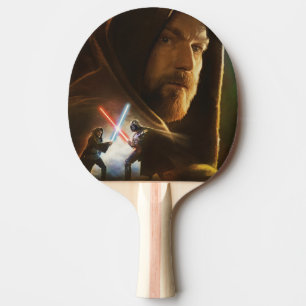 Obi-Wan Kenobi Obi-Wan Duel Collage Ping Pong Paddle
