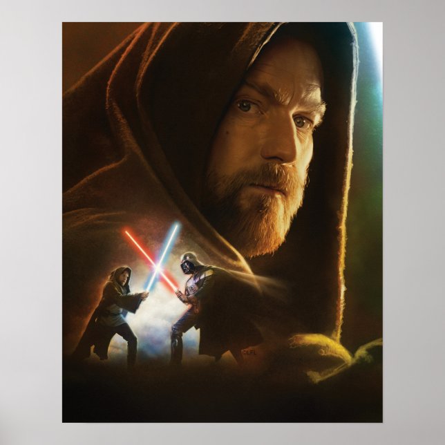 Obi-Wan Kenobi | Obi-Wan Duel Collage Poster (Front)