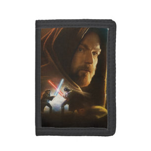 Obi-Wan Kenobi Obi-Wan Duel Collage Tri-fold Wallet