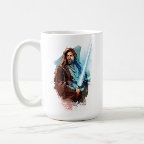 Obi_Wan Kenobi  Obi_Wan Painted Illustration Coffee Mug
