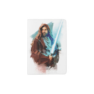 Obi-Wan Kenobi   Obi-Wan Painted Illustration Passport Holder