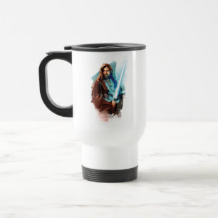 Obi-Wan Kenobi   Obi-Wan Painted Illustration Travel Mug
