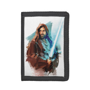 Obi-Wan Kenobi Obi-Wan Painted Illustration Trifold Wallet