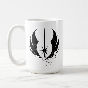 Obi-Wan Kenobi   Shattered Jedi Insignia Coffee Mug