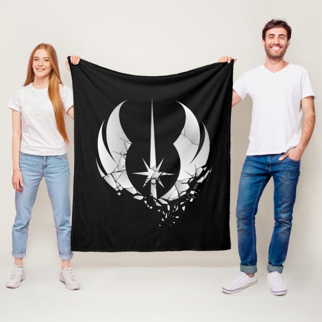 Obi-Wan Kenobi | Shattered Jedi Insignia Fleece Blanket (In Situ)