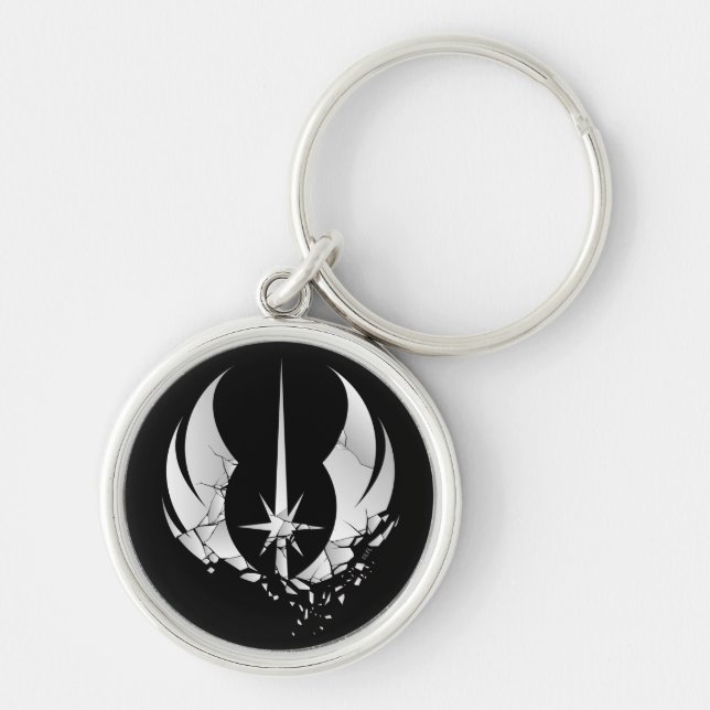 Obi-Wan Kenobi | Shattered Jedi Insignia Keychain (Front)