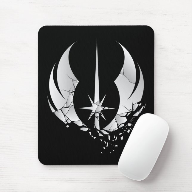 Obi-Wan Kenobi | Shattered Jedi Insignia Mouse Pad (With Mouse)