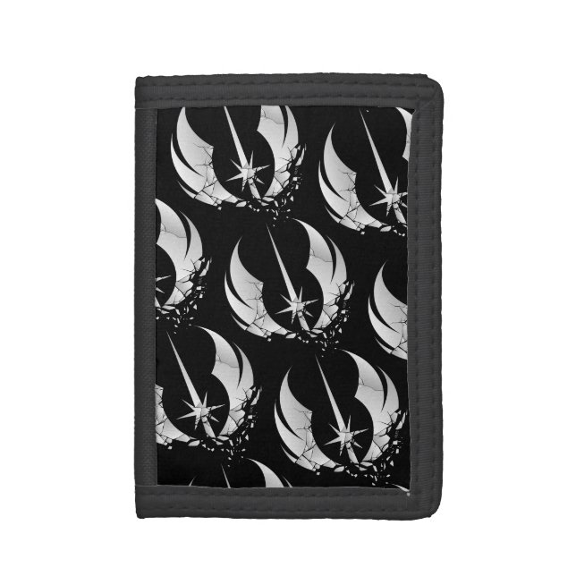 Obi-Wan Kenobi | Shattered Jedi Insignia Trifold Wallet (Front Vertical)