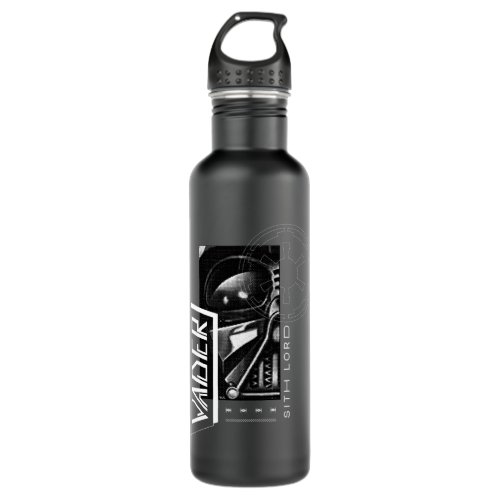 Obi_Wan Kenobi  Sith Lord Face Profile Stainless Steel Water Bottle