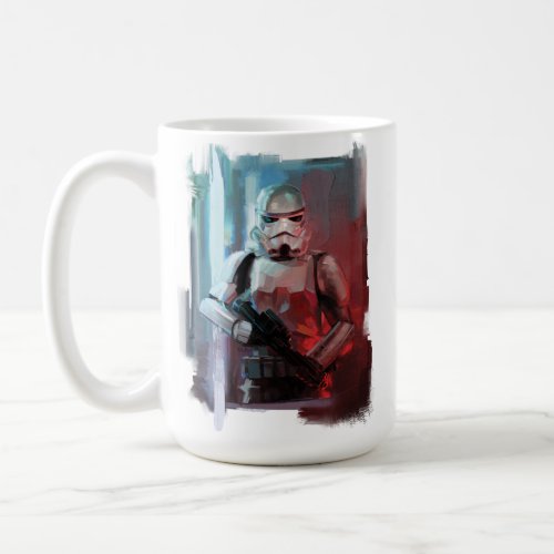 Obi_Wan Kenobi  Stormtrooper Painted Illustration Coffee Mug