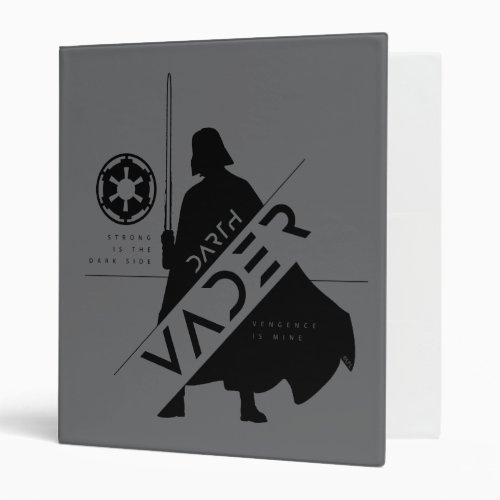 Obi_Wan Kenobi  Vader Character Profile Graphic 3 Ring Binder