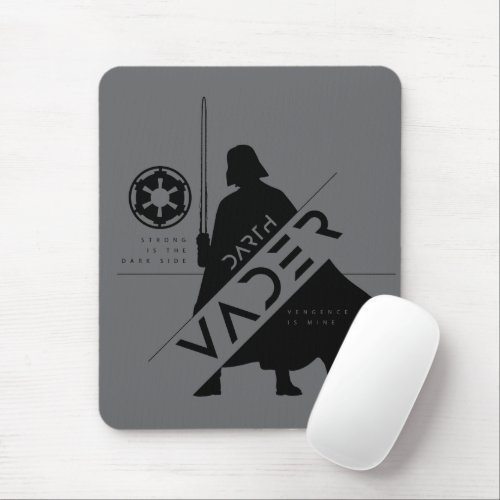 Obi_Wan Kenobi  Vader Character Profile Graphic Mouse Pad