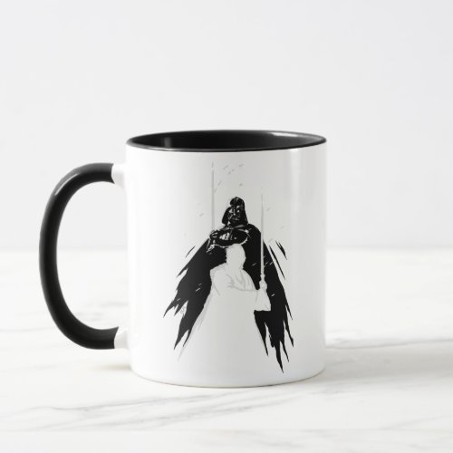 Obi_Wan Kenobi  Vader  Obi_Wan Overalp Sketch Mug