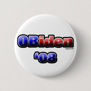 OBiden '08 Pinback Button