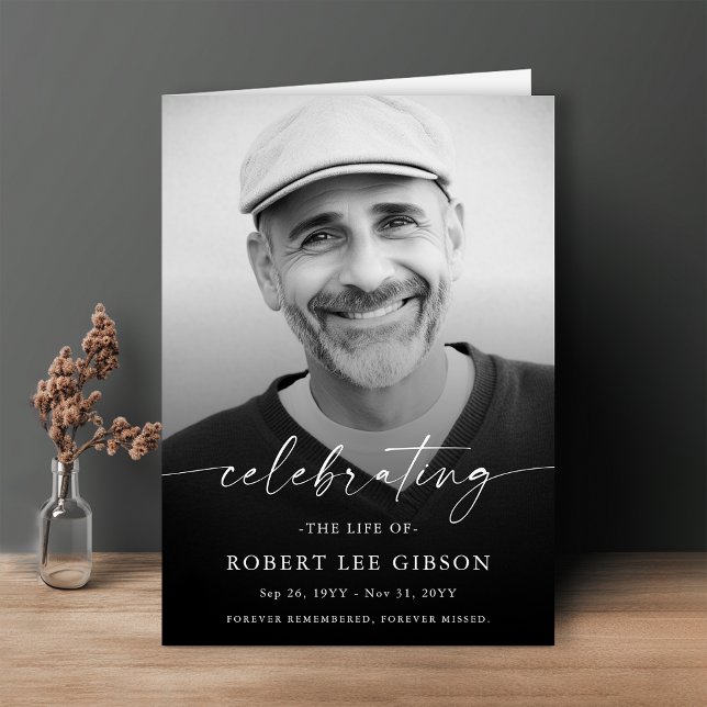 Obituary Order of Service Funeral Memorial Service Program (Creator Uploaded)