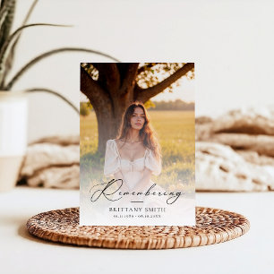 Obituary Order of Service Memorial Funeral Program