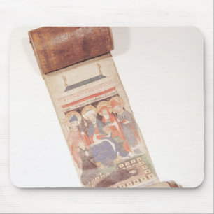 Obituary scroll, 1406 mouse pad