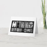 Object Letters Birthday Card at Zazzle