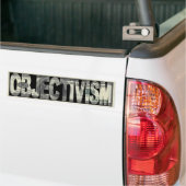 Objectivism Bumper Sticker (On Truck)