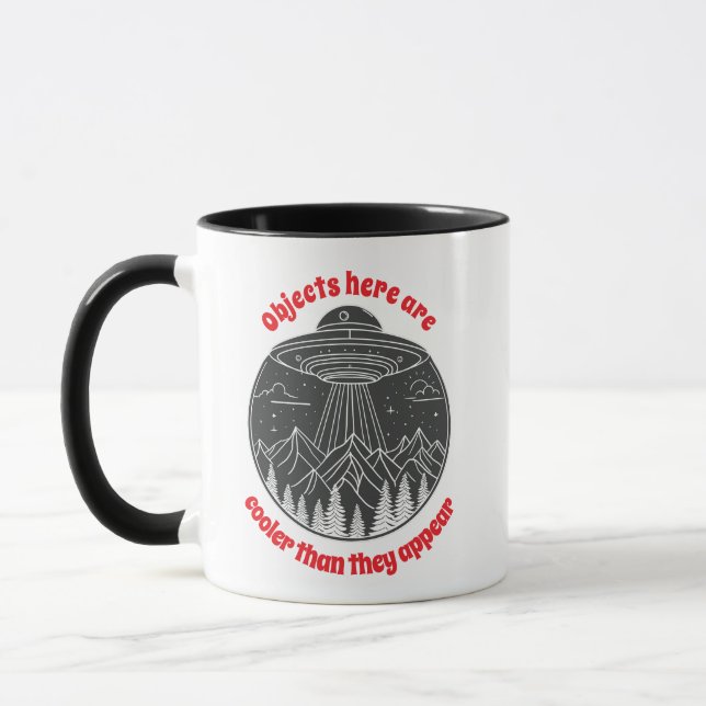 Objects Cooler Than Meets the Eye Mug (Left)