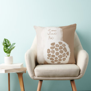 objet_11_lotus seed pod throw pillow