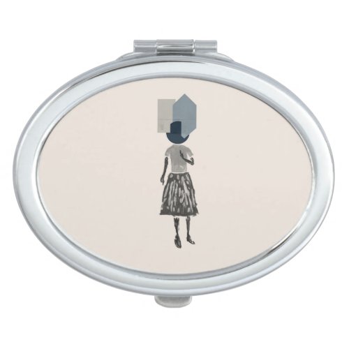 objet_14_une femme_1 compact mirror