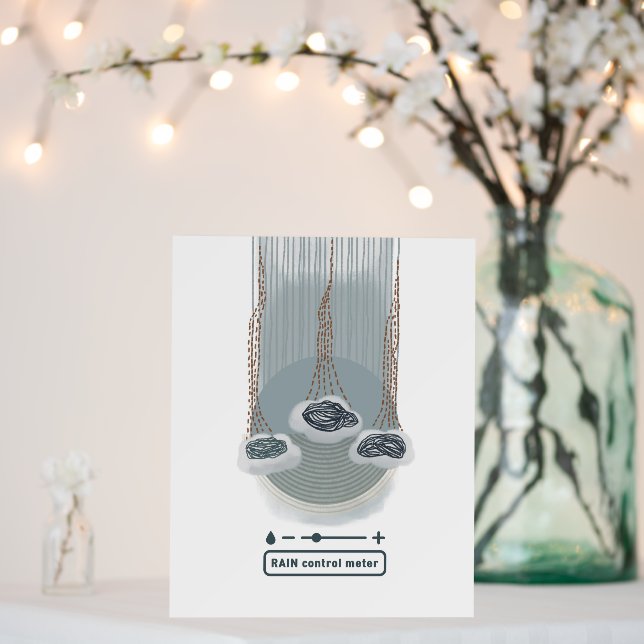 objet_2_rain control meter foam board (In Situ (Wedding))